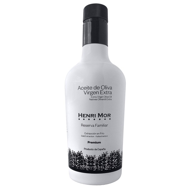Aceite de Oliva Virgen Extra Reserva Familiar Premium 500ml - Henri Mor