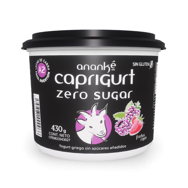 Caprigurt ZERO - Yogurt Frutos Rojos 430g