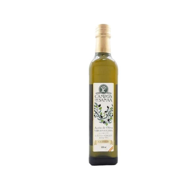 Aceite de Oliva Extra Virgen Campos de Sanaa 500ml