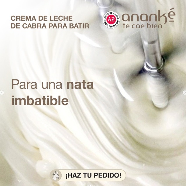 Crema de leche de cabra 1ltrs