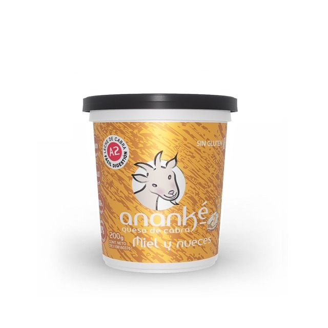 Queso de cabra artesanal Miel & Nueces 200g