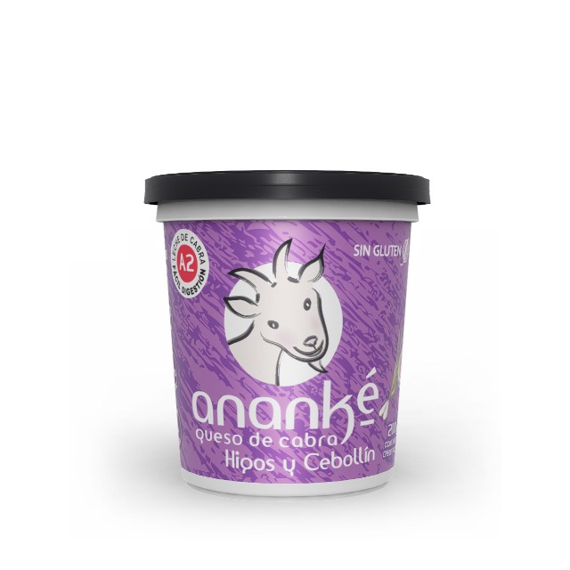 Queso de Cabra Higos y Cebollín 200g