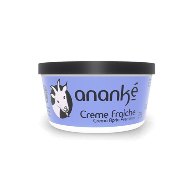 Creme Fraiche / Crema Agria Premium Ananké (350g)