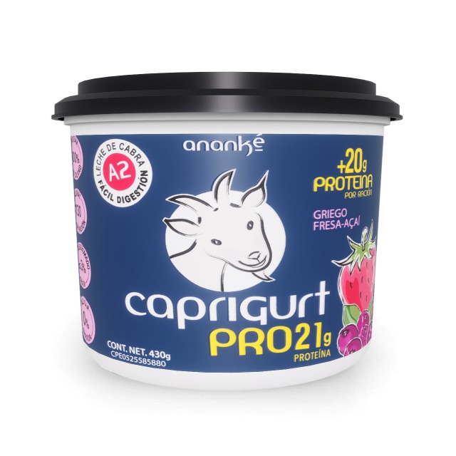 Caprigurt PRO Fresa-Acai 430 g